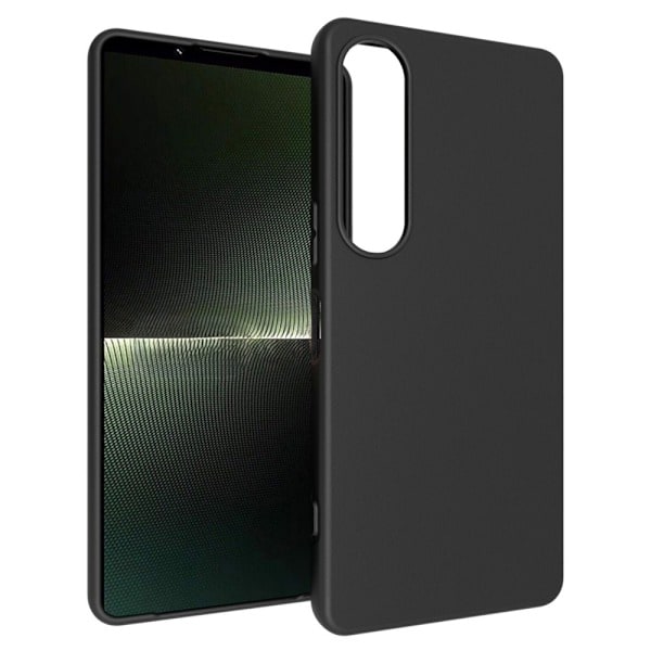 Slim-Fit TPU Phone Case Cover for Sony Xperia 1 VI - Black Black