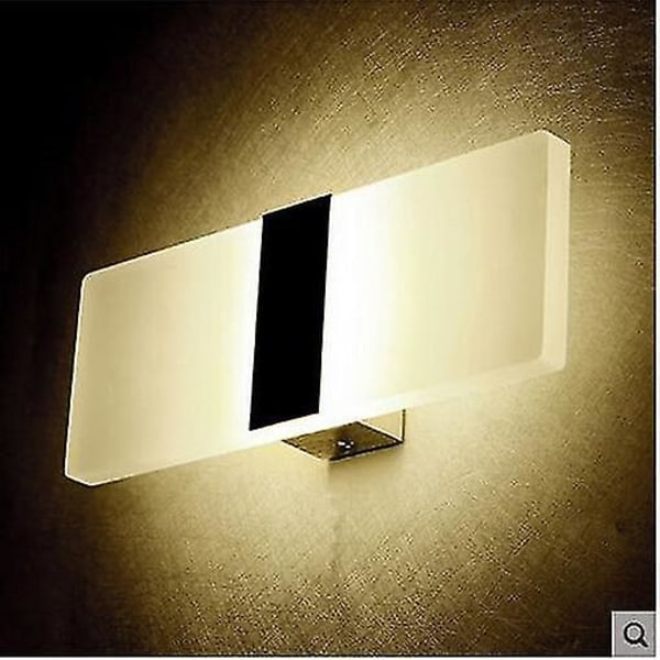 Soverom Mini LED Akryl Lang Vegglampe