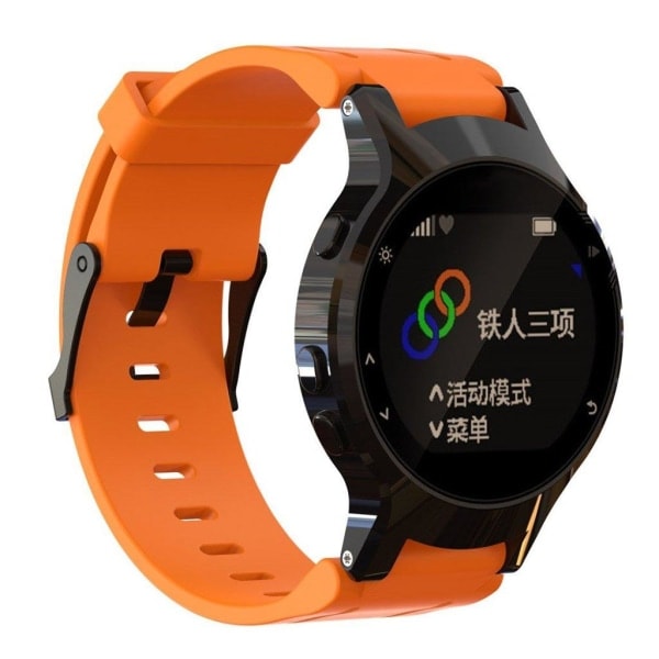 Garmin Forerunner 225 Snygg silikonarmband - Orange Orange