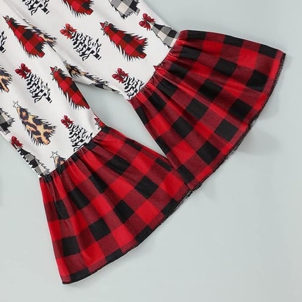 Julkläder för babyflicka, långärmad jultröja och jul