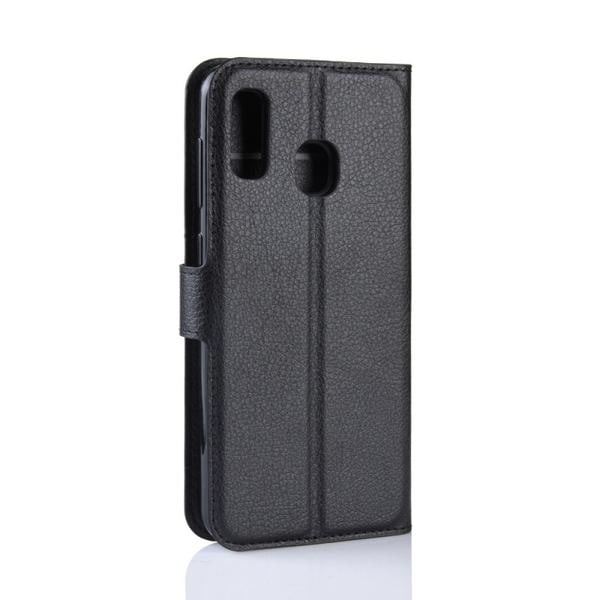 Wallet Case Samsung Galaxy A40 - Sort