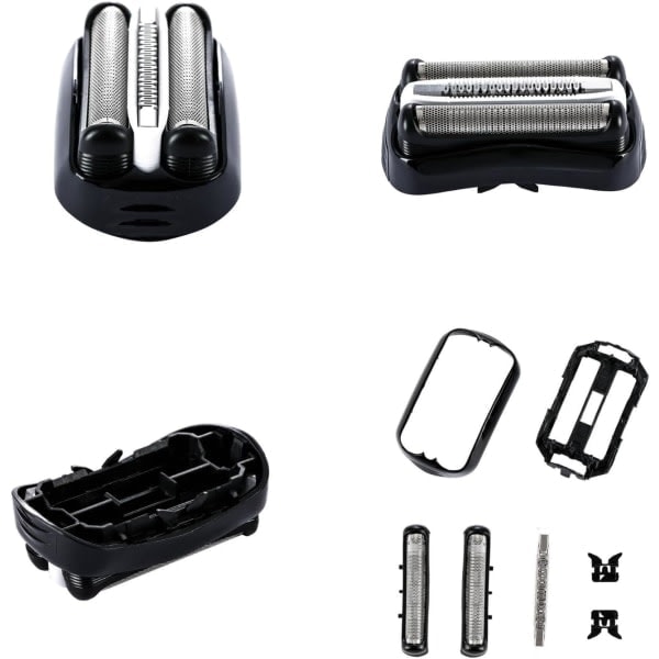 32B S3 udskiftningshoveder til barbering, kompatibel med Braun Series 3 elektriske barbermaskiner