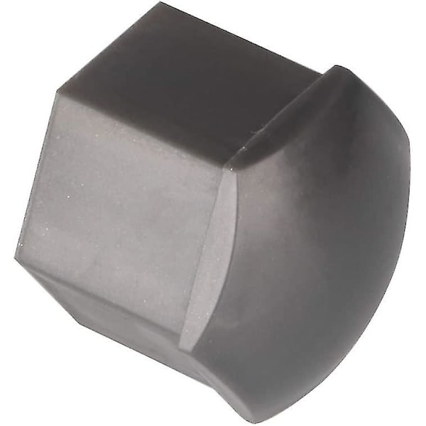 20 stk 21 mm hjulmutterhetter, hjulboltmutterhetter, sekskantede deksler for dekkmutre (grå)
