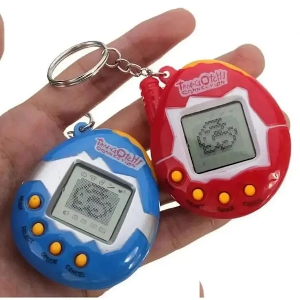 Tamagotchi - Retrospill - 1-pakke eller 2-pakke Multifarget 1-Pack MultiColor