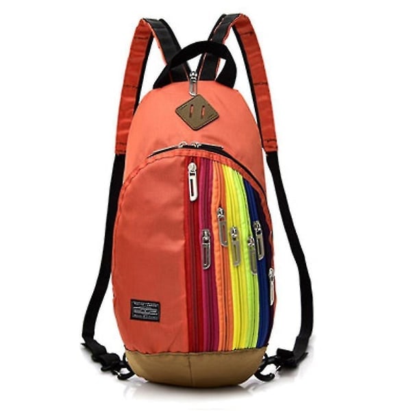 Damryggsäck Mode Regnbåge Crossbody Bröstväska (Färg-3)
