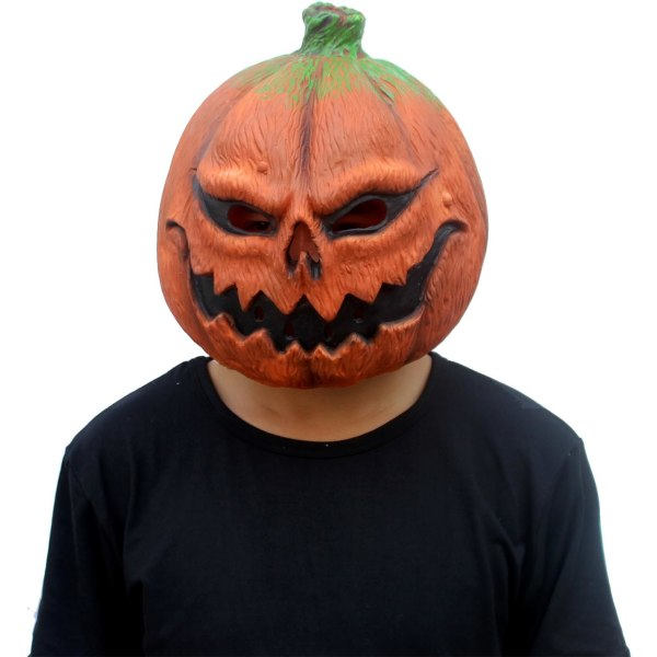 REMAKE Pelottava Kurpitsa Lateksimaski, Koko Päämaski, Pelätin, Koriste, Halloween-asu, Juhliin
