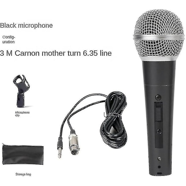 Shure Sm58 Vokal Dynamisk Ledningsforbundet Mikrofon (med Switch) -q Ny 2024 høj kvalitet