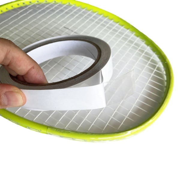50M Transparent 1.7cm TPU Tennis Racket Paddle til Head til Beskyttelse Tape Reducer Friktion Sticker Badminton Racket Take