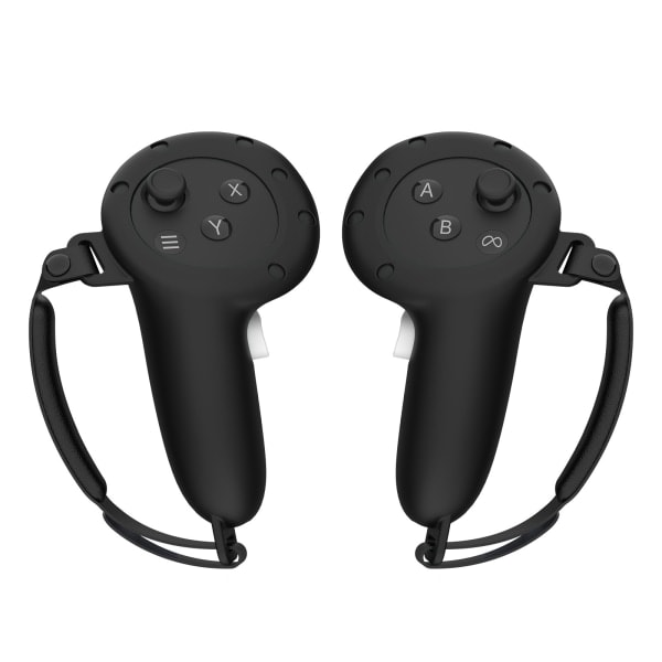 Kontrollergrepbeskyttelse kompatibel med Oculus Meta Quest 3 Svart