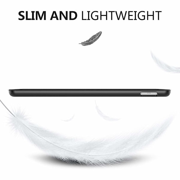 iPad-kotelo 9,7 tuuman Smart Cover -kotelo jalustalla, musta