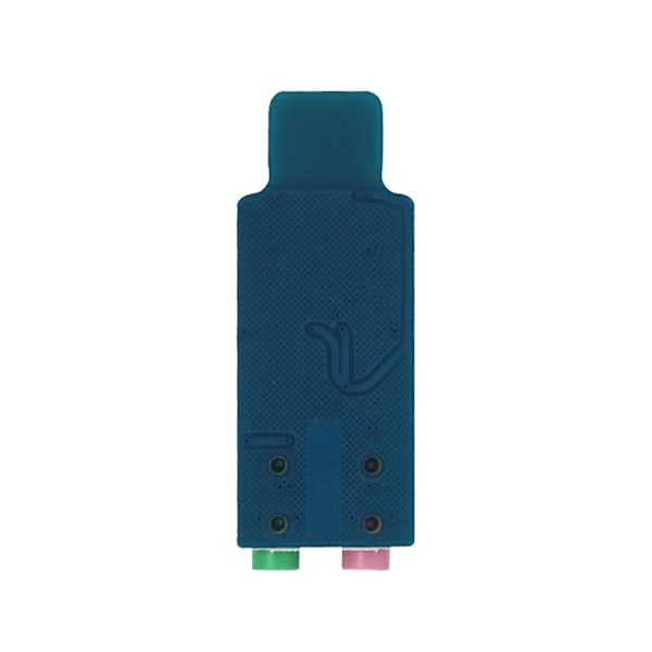 Driverfrit USB-lydkort Computer Eksternt lydkortmodul Laptop-lydkort CM108 USB-lydkort Chipudskiftning