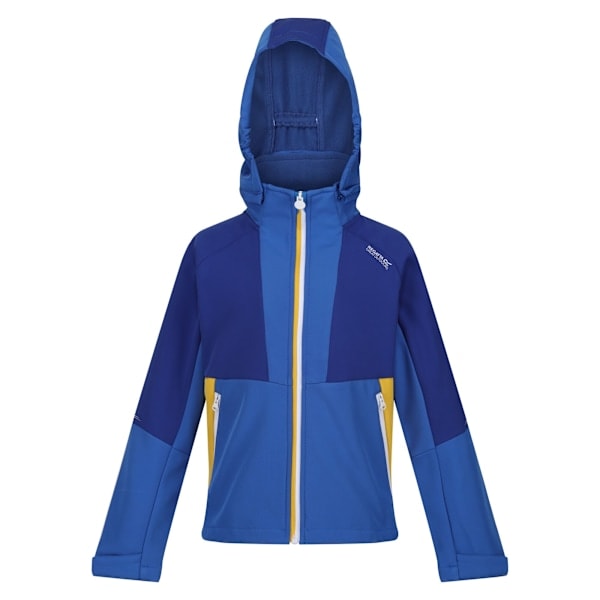 Regatta Haydenbury Softshell jakke til børn 5-6 år S Stærk Blå/Ny Royal 5-6 år