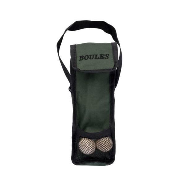 Kolmen pallon Jeu de Boules -petankkipussi Yläaukko Koko: 23 x 8,5 x 5 cm