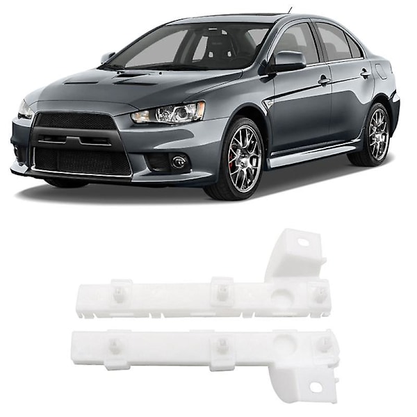 Höger & Vänster Främre Stötfångarfäste för Mitsubishi Lancer Exklusive EVO 2008-2017 6400F549 6400F550