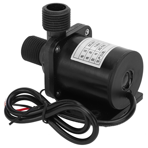 Mini DC Cirkulationspump Borstlös IP68 1320L/H Vatten Hydrauliska Verktyg ZCT40 DC24V