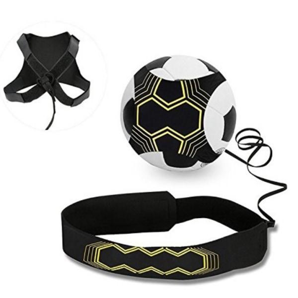 Fotbollsträningsset med rund bollbälte, snurrande rem för sparkträning