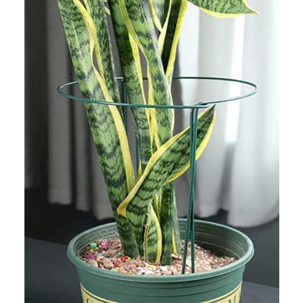 10-pak Plante Støtte, 15,7 Tommer Metal Have Støtte