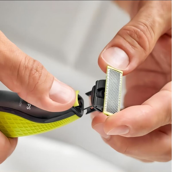 Philips Original Udskiftningsblad i rustfrit stål, kompatibelt med elektriske barbermaskiner (Model QP250/50)+