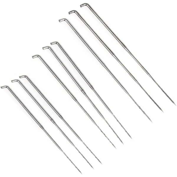 REMAKE 120 st Triangulära Filtningsnålar Nålfiltning DIY Ullfiltverktyg 3 Storlekar 78mm 86mm 91mm (Varje Storlek 40 st)