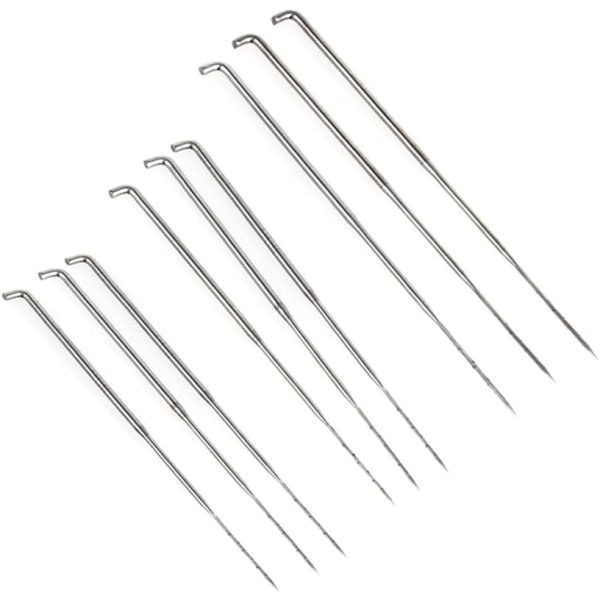 REMAKE 120 stk Trekantede Filtenåler Nålfilting DIY Ullfilting Verktøy 3 Størrelser 78mm 86mm 91mm (Hver Størrelse 40 stk)