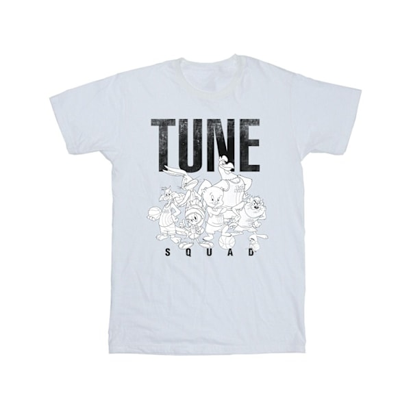 Space Jam: A New Legacy Pige Tune Squad Gruppe Bomulds T-shirt 9 Hvid 9-11 År