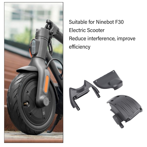 Batteriboksdæksel til elektrisk scooter til Ninebot F30 Kickscooter Batterirum Forreste Bageste Blok