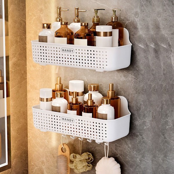 Badrumshyllan Förvaringsställ VIT LITEN vit small white