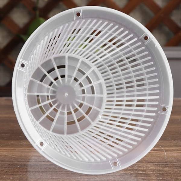 Klar eller Sort Orkidepotter, 10 Plastik Orkidepotter med Drænhuller, Brugt til Plantning af Indendørs og Udendørs Planter, Orkidepot...