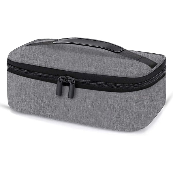 Portable lunch box thermo bag Gray