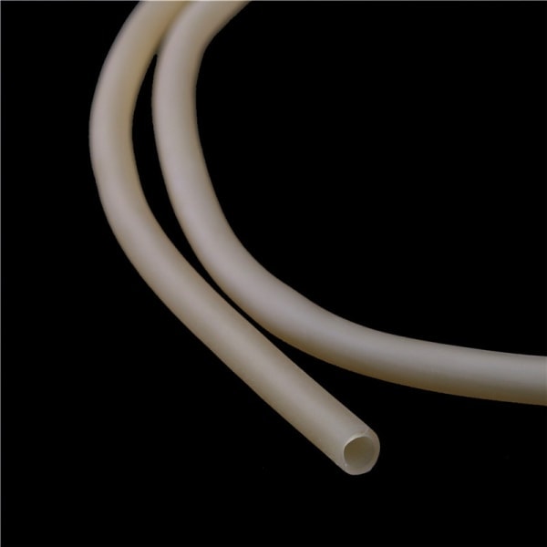 1m Längd 4*6mm Medicinsk Gummislang Amber Latex Slang - Perfekt