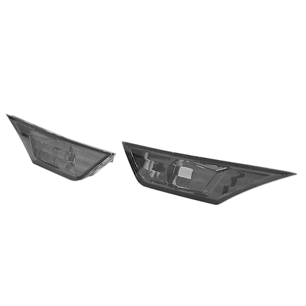 Par Sidomarkeringsljus Blinkers med LED-lampor 20559010 Ersättning för Honda Civic 2016-2021 Röktonad
