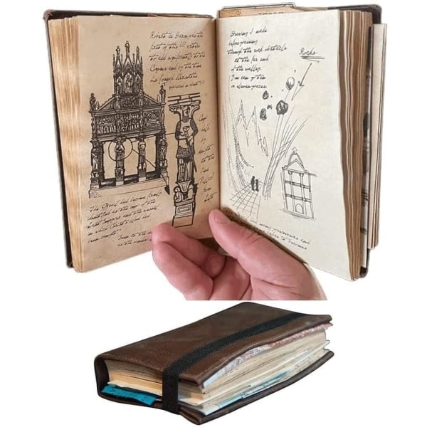 REMAKE Hellig Graal Dagbog Indiana Jones Journal, Bog, Graal Dagbog, Samling Merchandise, Vintage Læder Journal Klassisk Film Prop Replica Bi