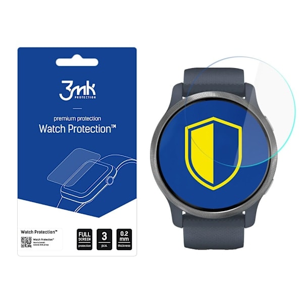 Garmin Venu 2 - 3mk Urbeskyttelse v. ARC+