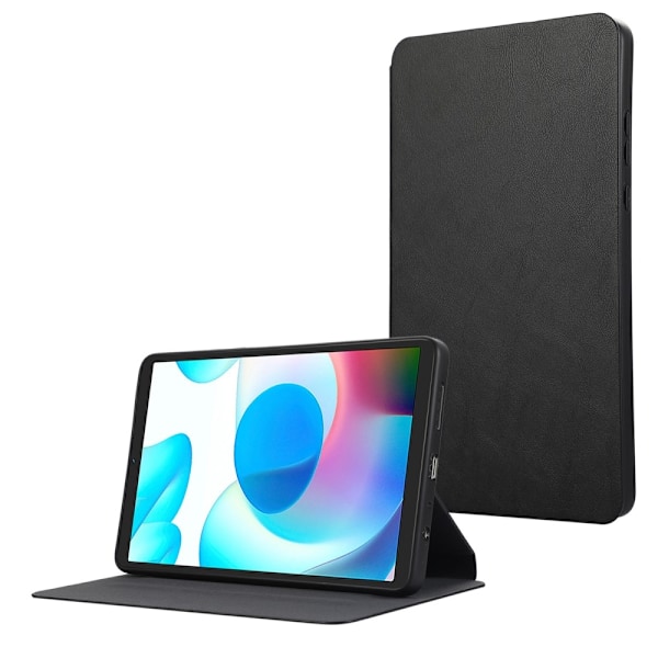 SKALO Xiaomi Redmi Pad SE 8.7 PU Læder TPU Cover - Sort