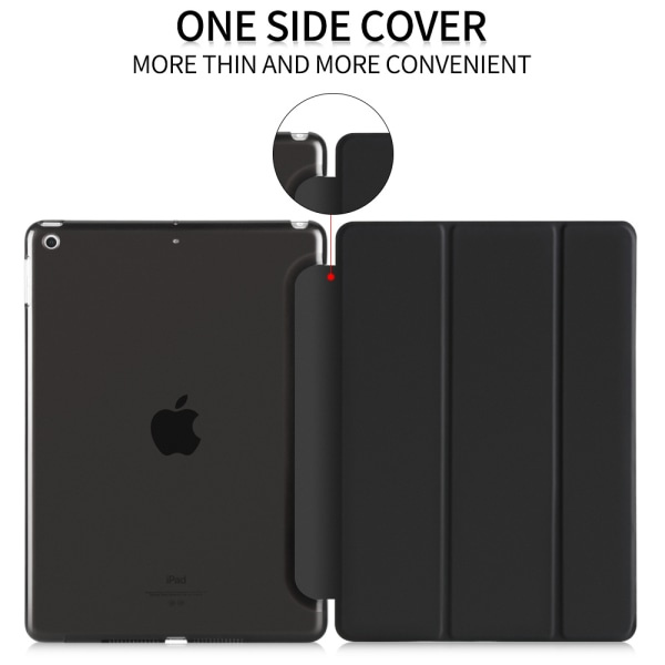 iPad-fodral för iPad Air 1/iPad Air 2/Ny iPad 9.7\" Svart
