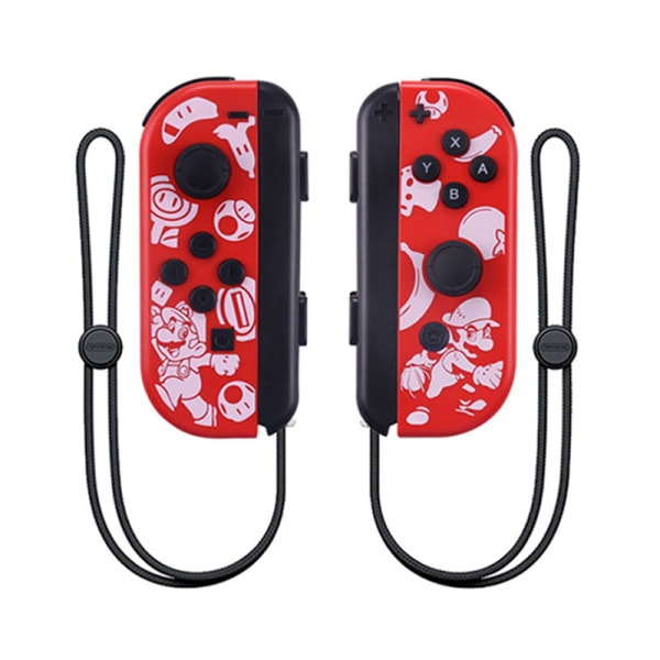 REMAKE Trådløs kontroller kompatibel med Switch Joy-con (l / r) par Mario