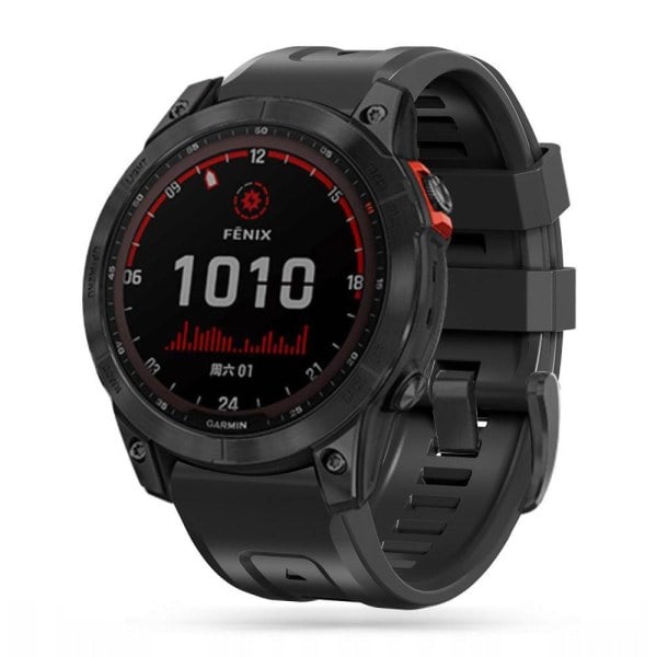 REMAKE Tech-Protect Garmin Fenix 5/6/6 Pro/7 Ranneke Iconband Musta