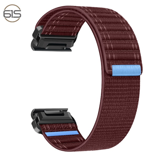 22mm nylon klokkereim for Garmin Fenix 8/567X/pro/Epix 935/965