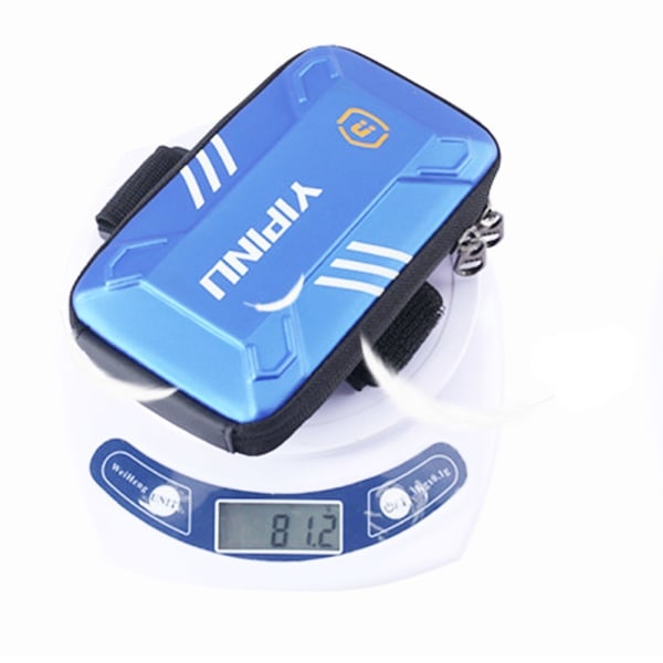 Sport Fitness Armbandsväska Vattentät Unisex Reflekterande Blå