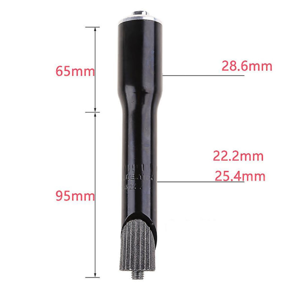 Styrstam i aluminiumlegering för cykelstyre, 22,2 mm adapter, cykeltillbehör