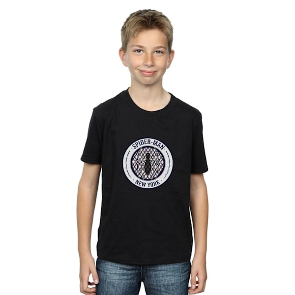 Marvel Boys Spider-Man New York 62 T-shirt 9-11 år Svart Svart 9-11 År