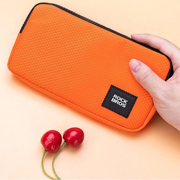 Rockbros cykelväska 30990043004 för telefon, nycklar, plånbok 0,15 l - orange