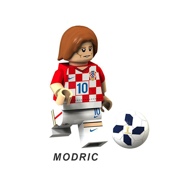 REMAKE pcs WC fotboll Byggklossar Figurer Leksak Barnpresent
