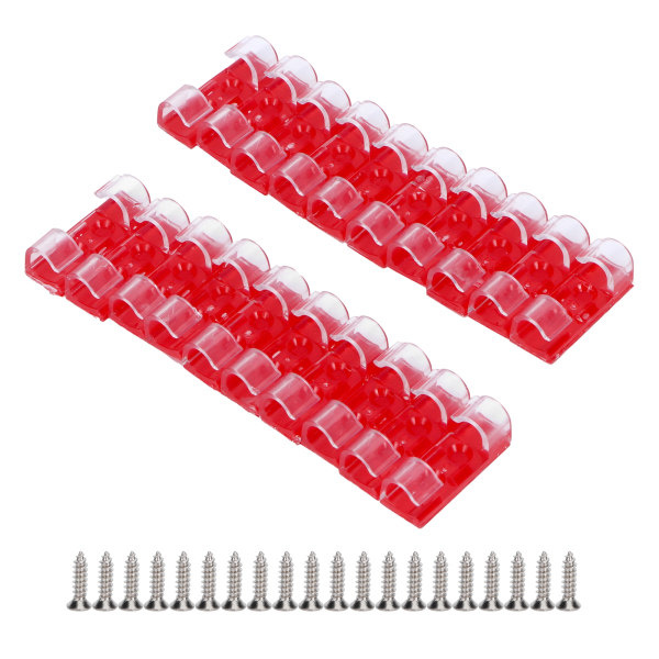 20 selvklebende kabelklips