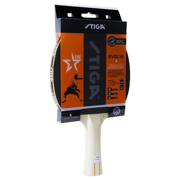 STIGA Evolve 1-stjärnig Pingisracket flerfärgad