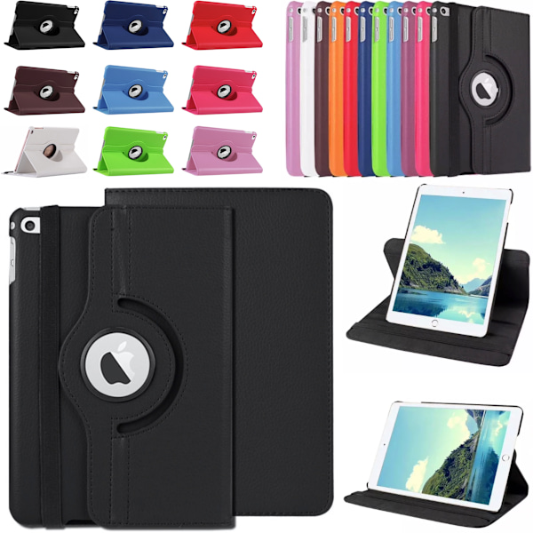 Beskyttelse 360° rotation iPad mini 4/5 etui stativ skærmbeskytter skal - Lil