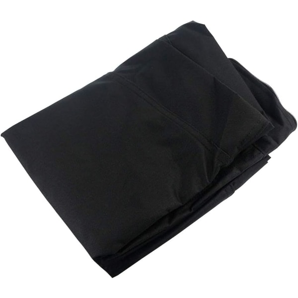 Opbevaringspose Havemåtte, Havemåtte Ærmepose Vandafvisende Oxford Måttebeskytter Havemøbler Måtte Sort (122x39x55cm) 122x39x55cm