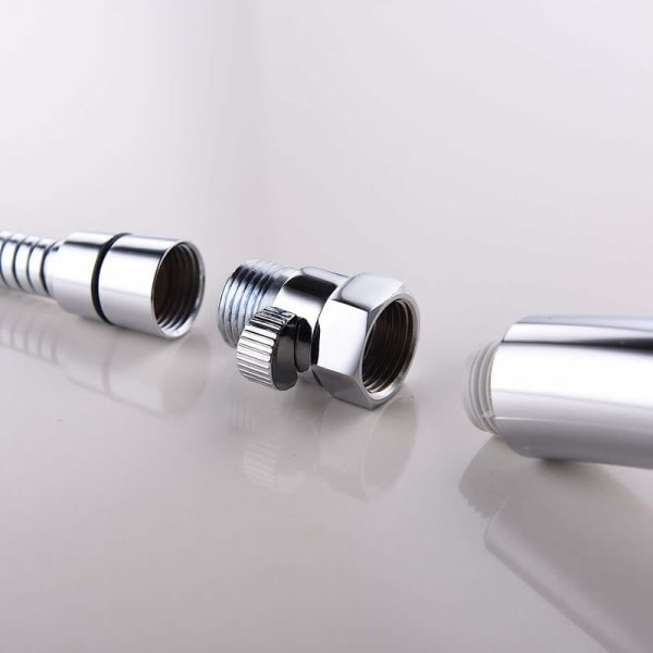 Brus Showerafslutningsventil Messing Bruseslange Adapter Hane Switch Kompressionsafslutningsventil 1/2