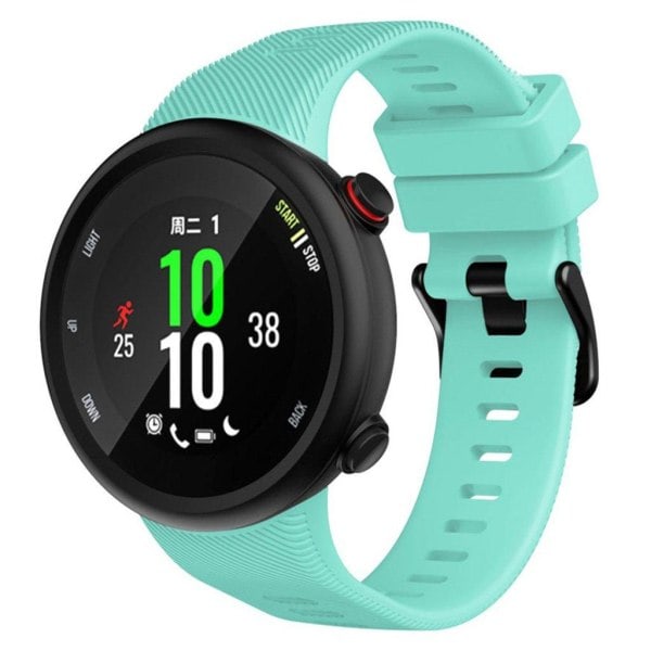 Garmin Forerunner 45 durable watch strap in silicone - Cyan Green