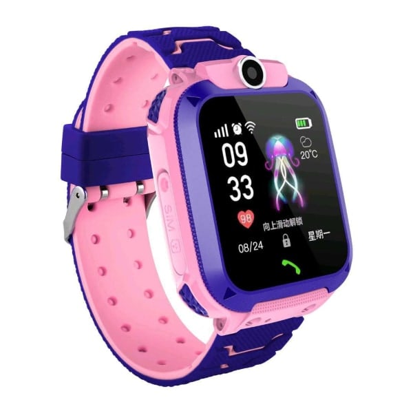 4G Smartwatch til børn med touchskærm, vandtæt og positionsfunktion